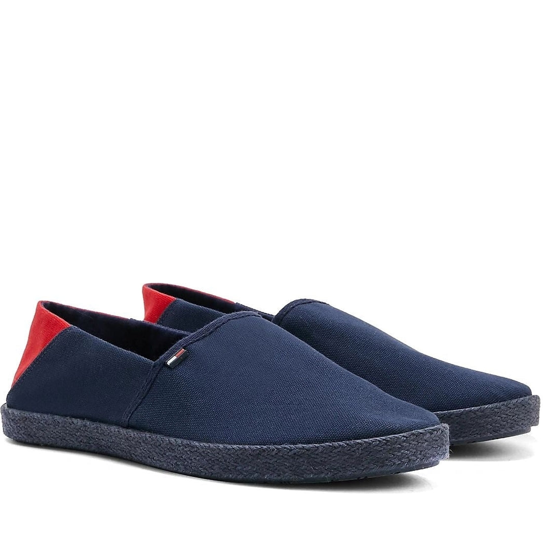 Tommy Jeans mens twilight navy casual closed espadrille | Vilbury London
