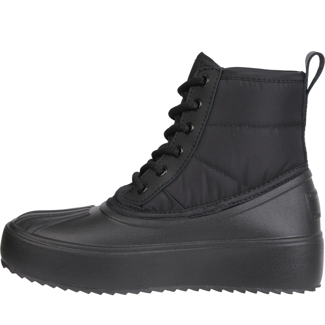 Tommy Jeans womens Black fashion boot | Vilbury London