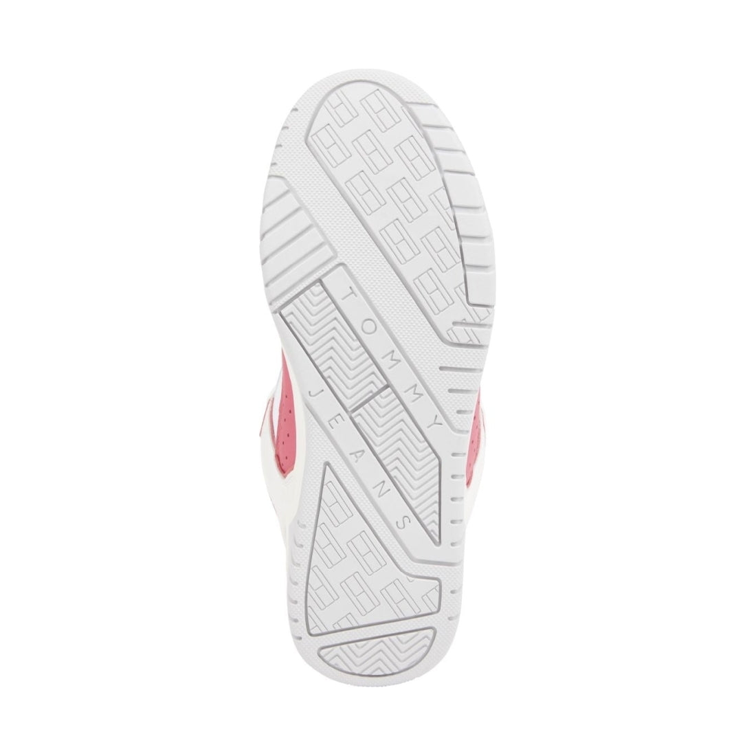 Tommy Jeans womens laser pink skate sneaker | Vilbury London