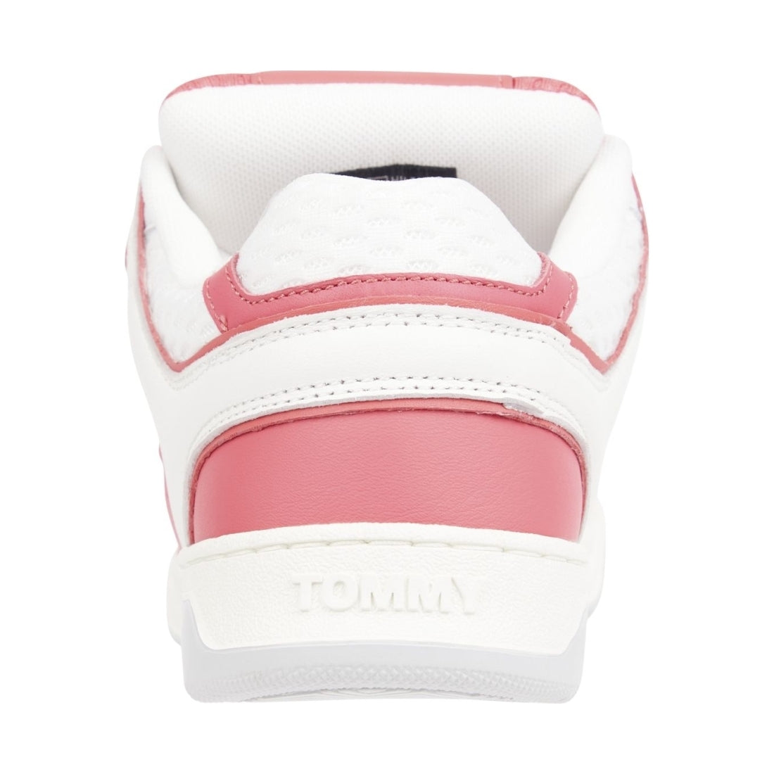Tommy Jeans womens laser pink skate sneaker | Vilbury London