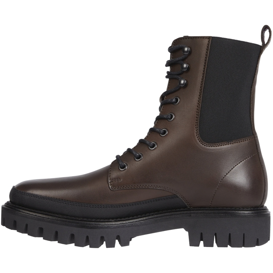 Tommy Hilfiger mens Cocoa premium casual chunky lboot | Vilbury London