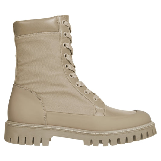 Tommy Hilfiger womens Beige casual lace up boot | Vilbury London