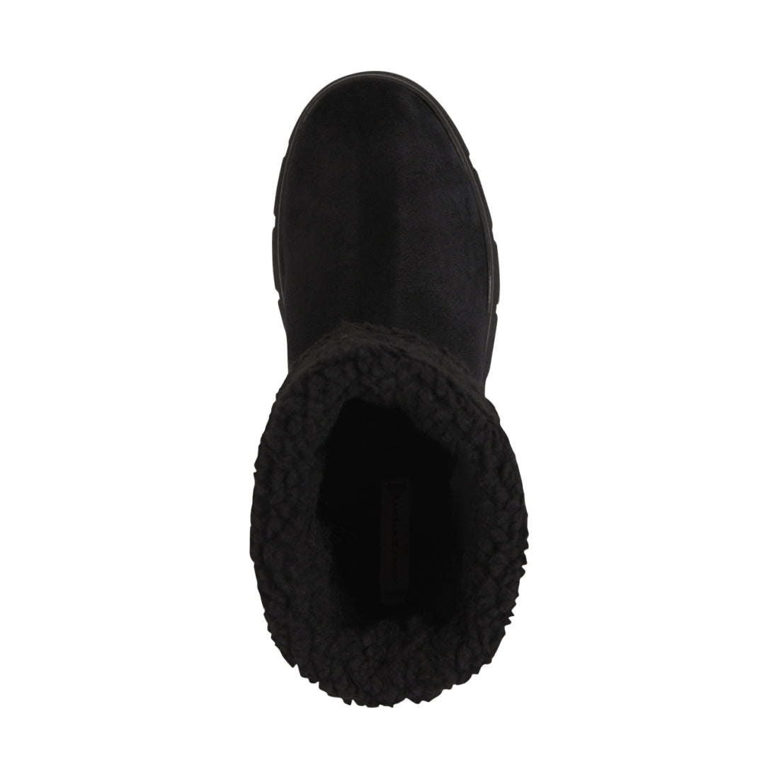 Tommy Hilfiger womens Black warm lining suede low boot | Vilbury London