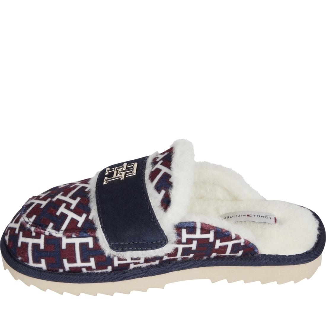 Tommy Hilfiger womens Rwb Monogram loafer mule slippergram | Vilbury London