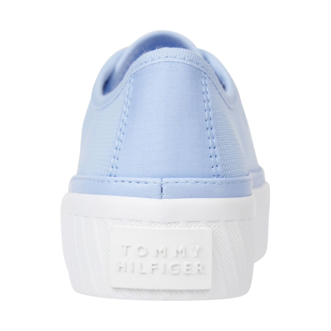 Tommy Hilfiger womens vessel blue platform vulcanized sneaker | Vilbury London