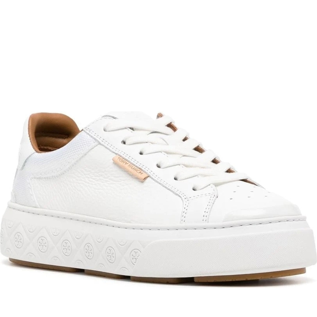 Tory Burch womens white, white, whit ladybug sneaker | Vilbury London