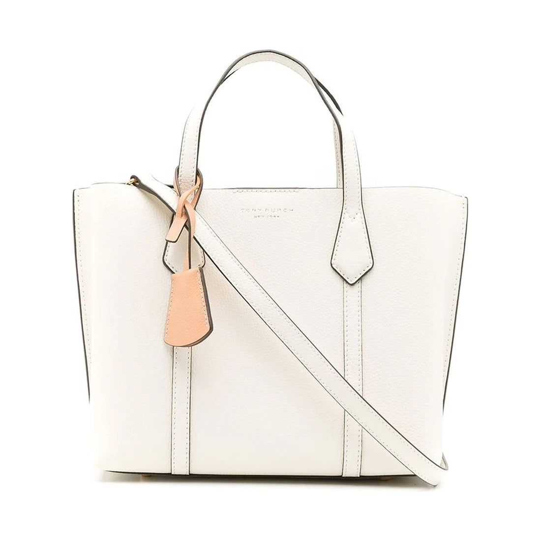 Tory Burch womens new ivory perry triple-compartment tote | Vilbury London