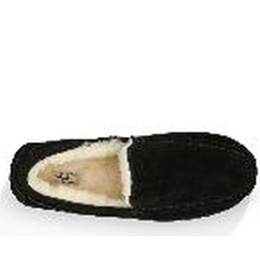 UGG mens Black ascot indoor slippers | Vilbury London