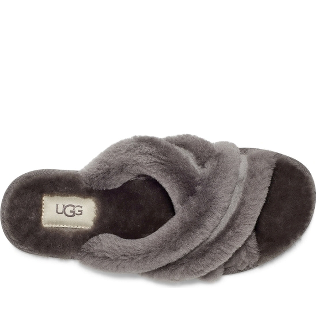 UGG womens Charcoal scuffita indoor slippers | Vilbury London