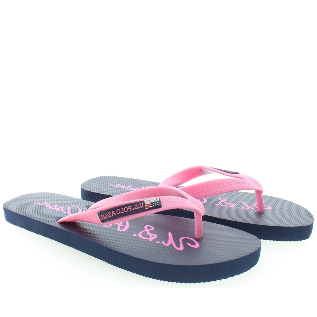 U.S. Polo Assn. Womens Dbl Pin vaian flip flops | Vilbury London