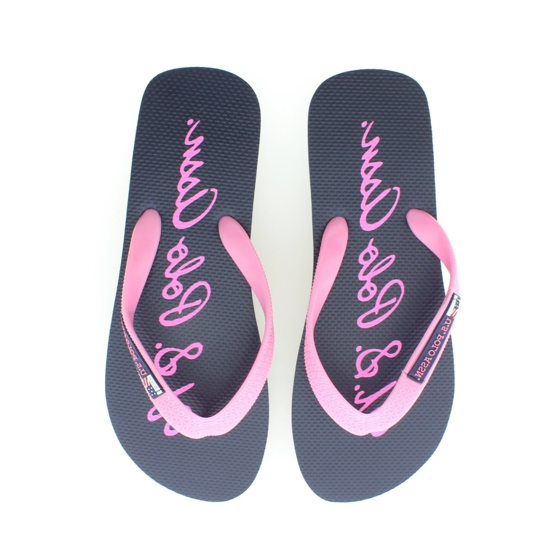 U.S. Polo Assn. Womens Dbl Pin vaian flip flops | Vilbury London