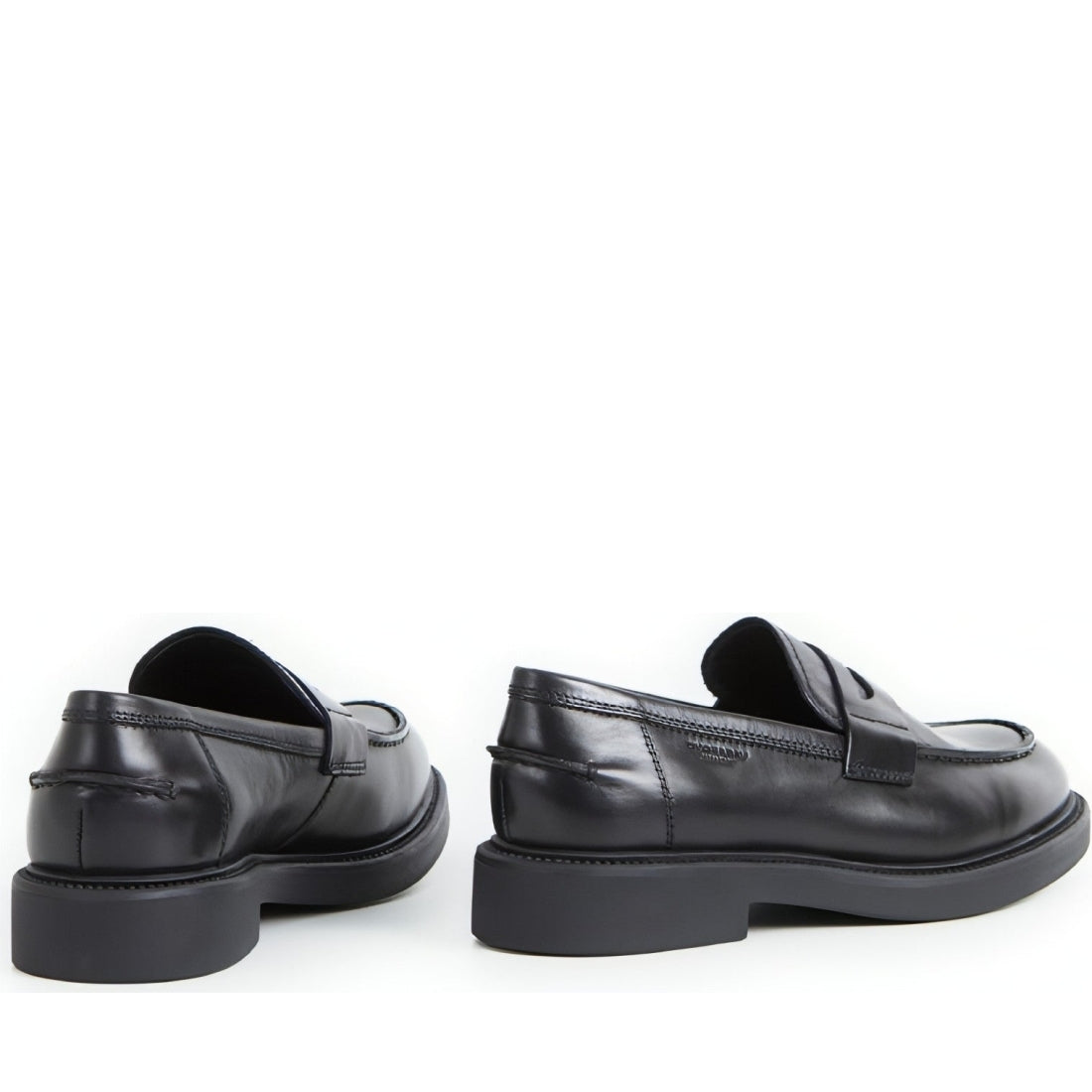 Vagabond womens black alex w loafers | Vilbury London