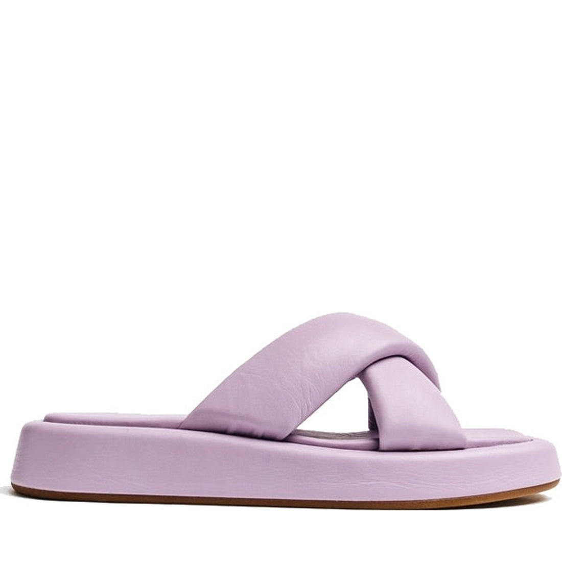 VAMSKO womens violet pillow slippers | Vilbury London