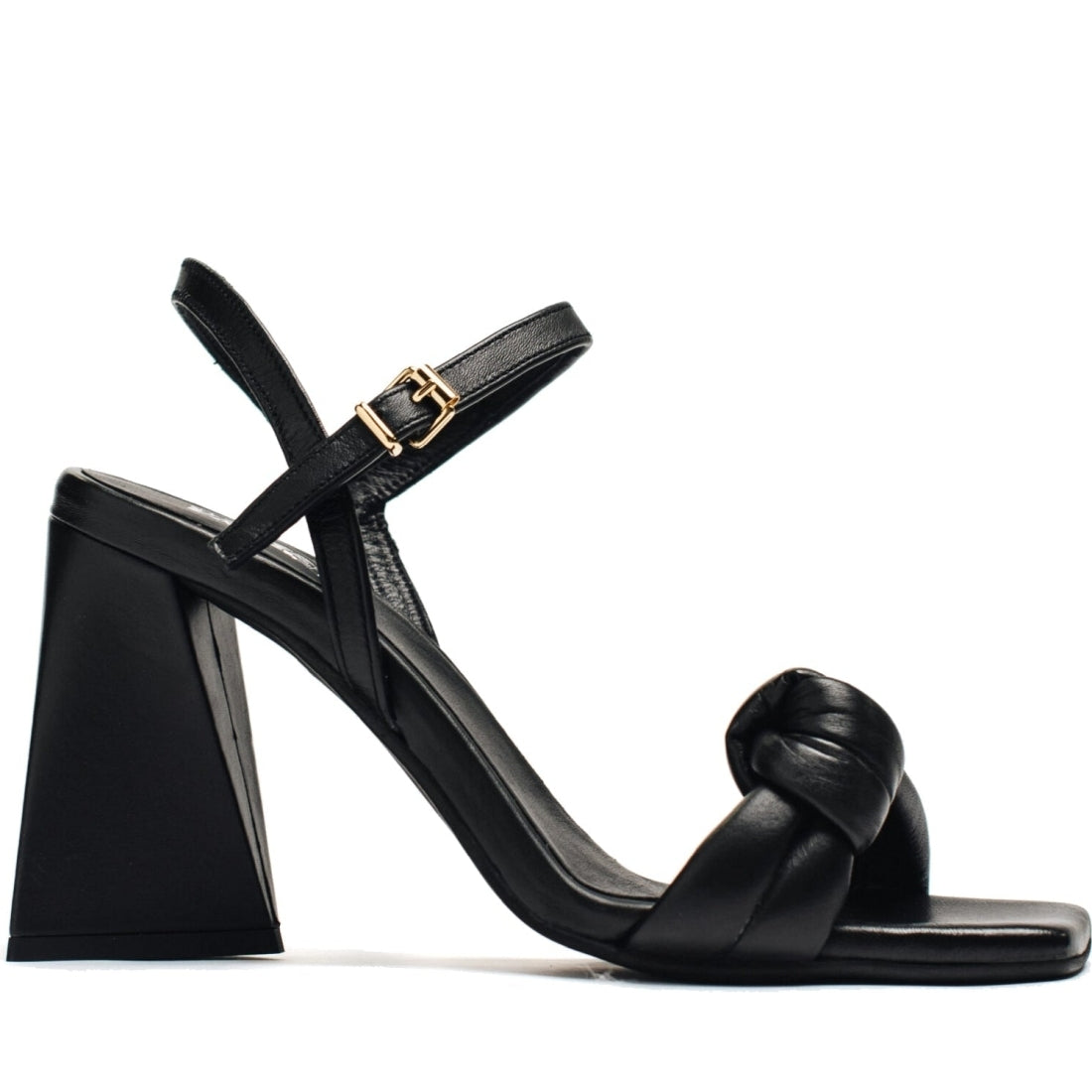 VAMSKO womens black eden sandals | Vilbury London