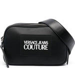 Versace Jeans Couture womens black cross body bag | Vilbury London