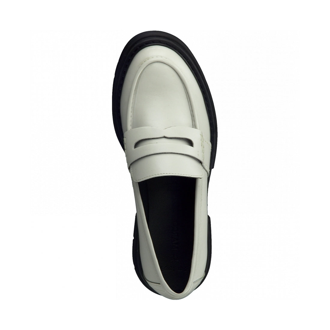 Marco Tozzi Womens white casual closed shoes | Vilbury London