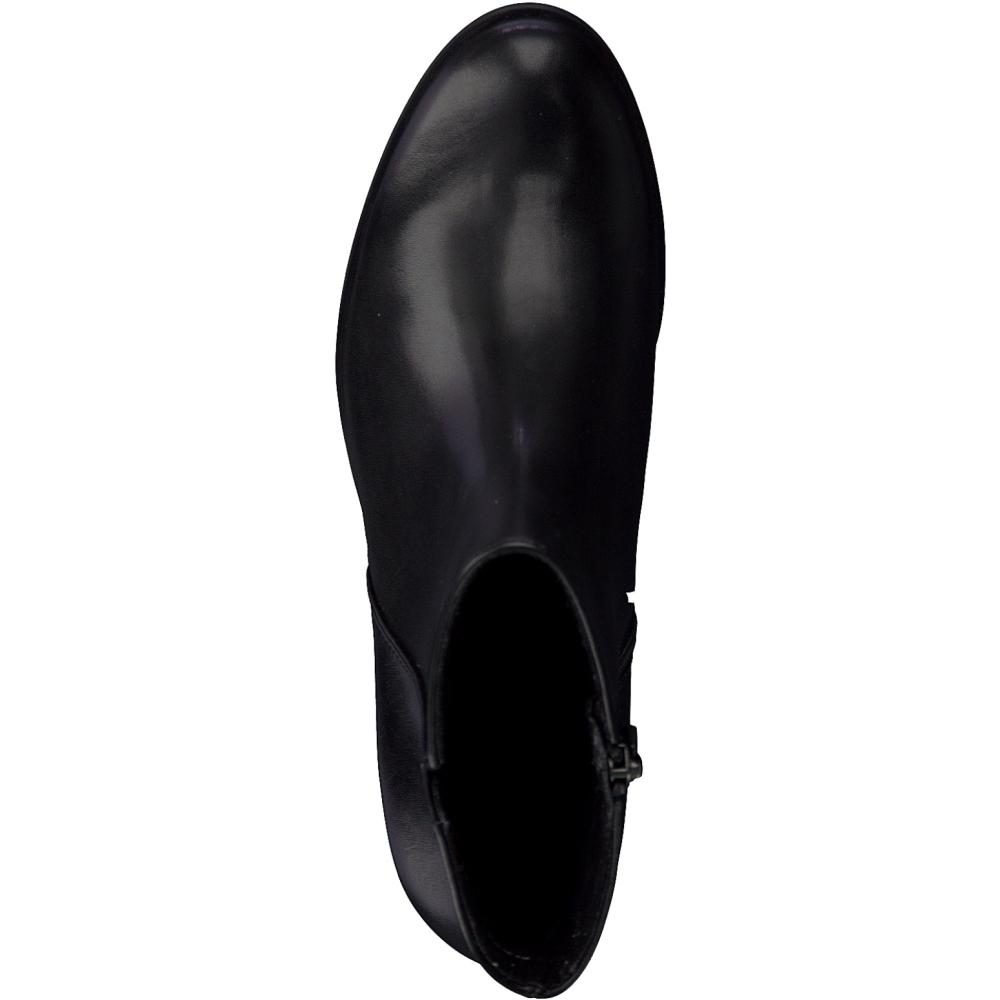 Marco Tozzi Female Black Booties Middle Heels Black Antic 25324-002 | Vilbury London