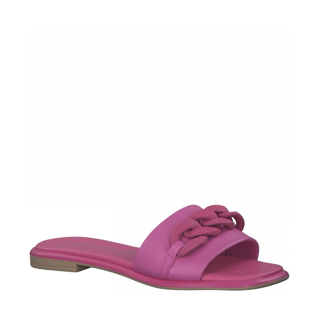 Marco Tozzi Womens pink casual open sandals | Vilbury London