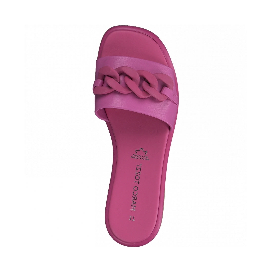 Marco Tozzi Womens pink casual open sandals | Vilbury London