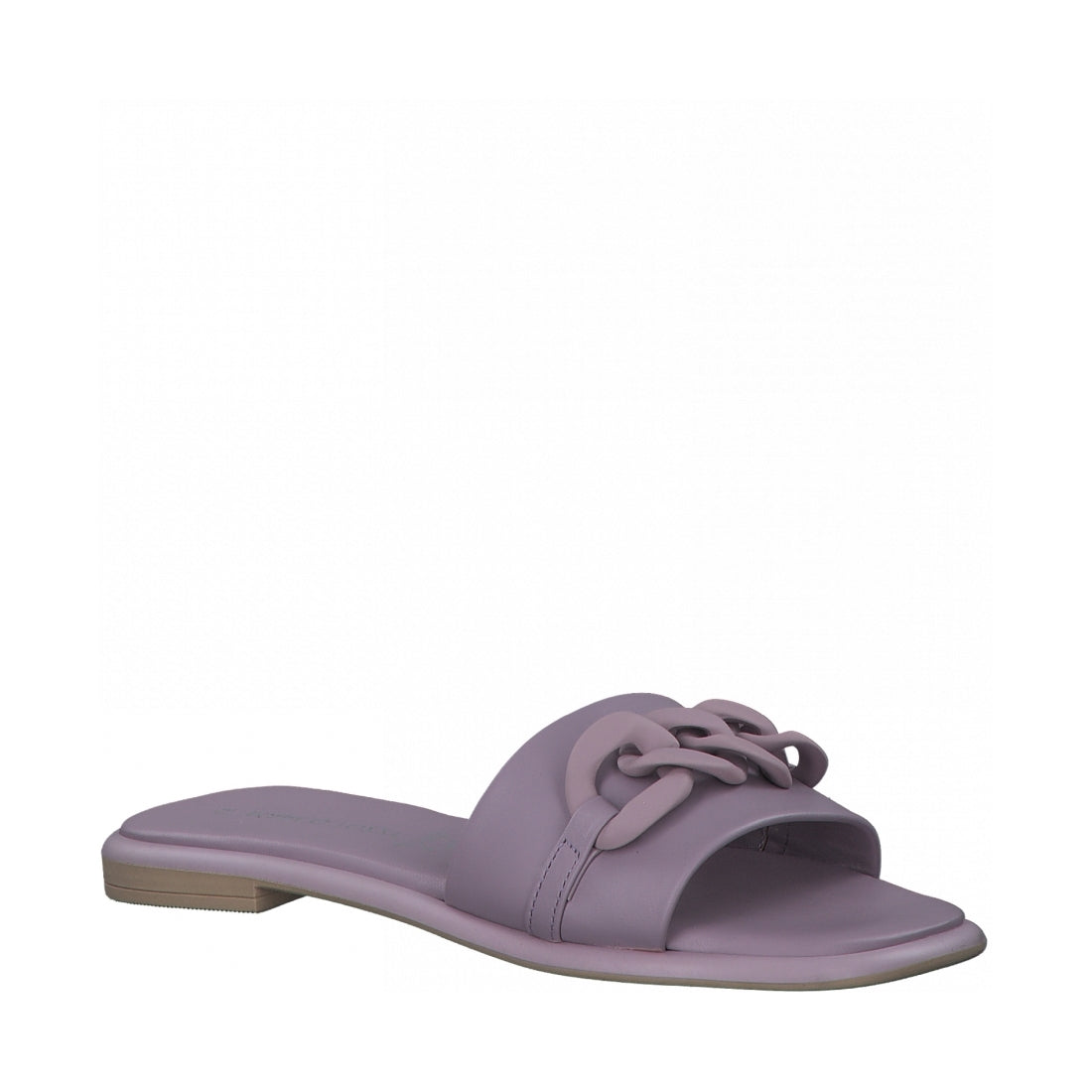 Marco Tozzi Womens violet casual open sandals | Vilbury London