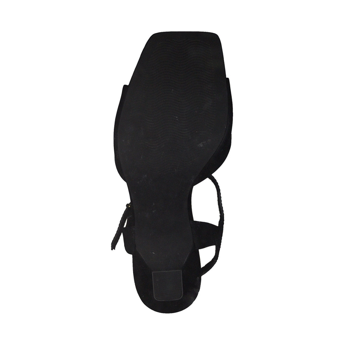 Marco Tozzi womens black elegant open sandals | Vilbury London