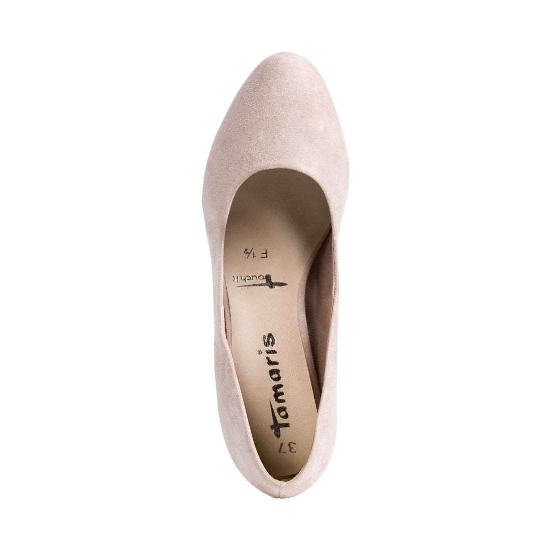 Tamaris Womens ivory elegant closed shoes | Vilbury London
