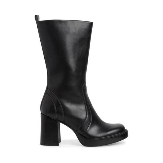 Tamaris womens black elegant closed booties | Vilbury London