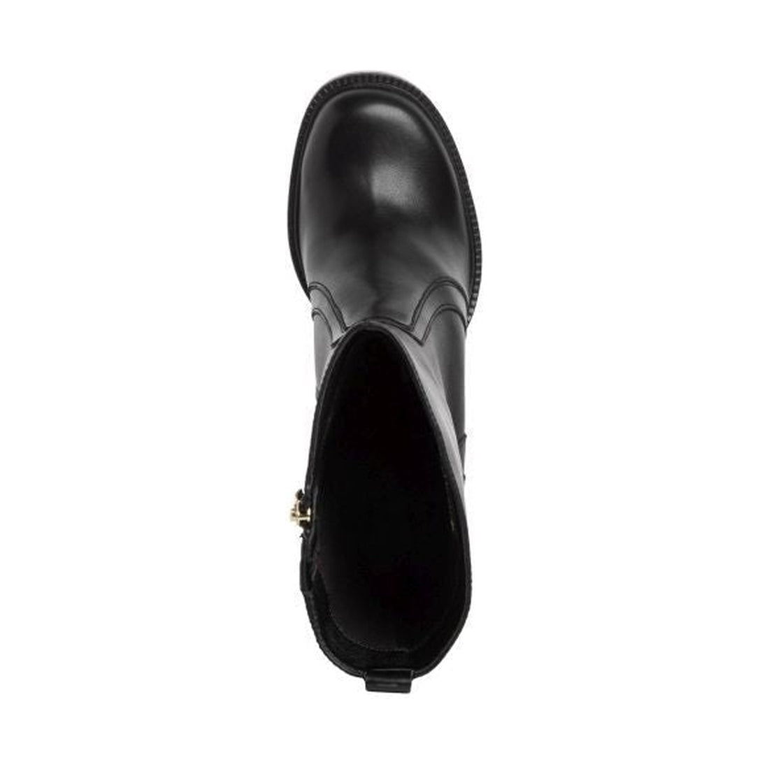 Tamaris womens black elegant closed booties | Vilbury London