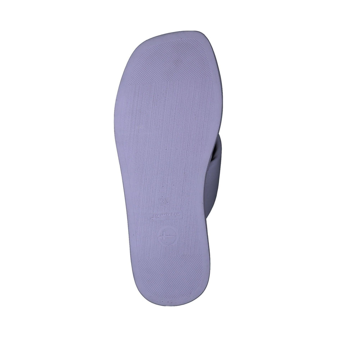 Tamaris womens lavender casual open slippers | Vilbury London