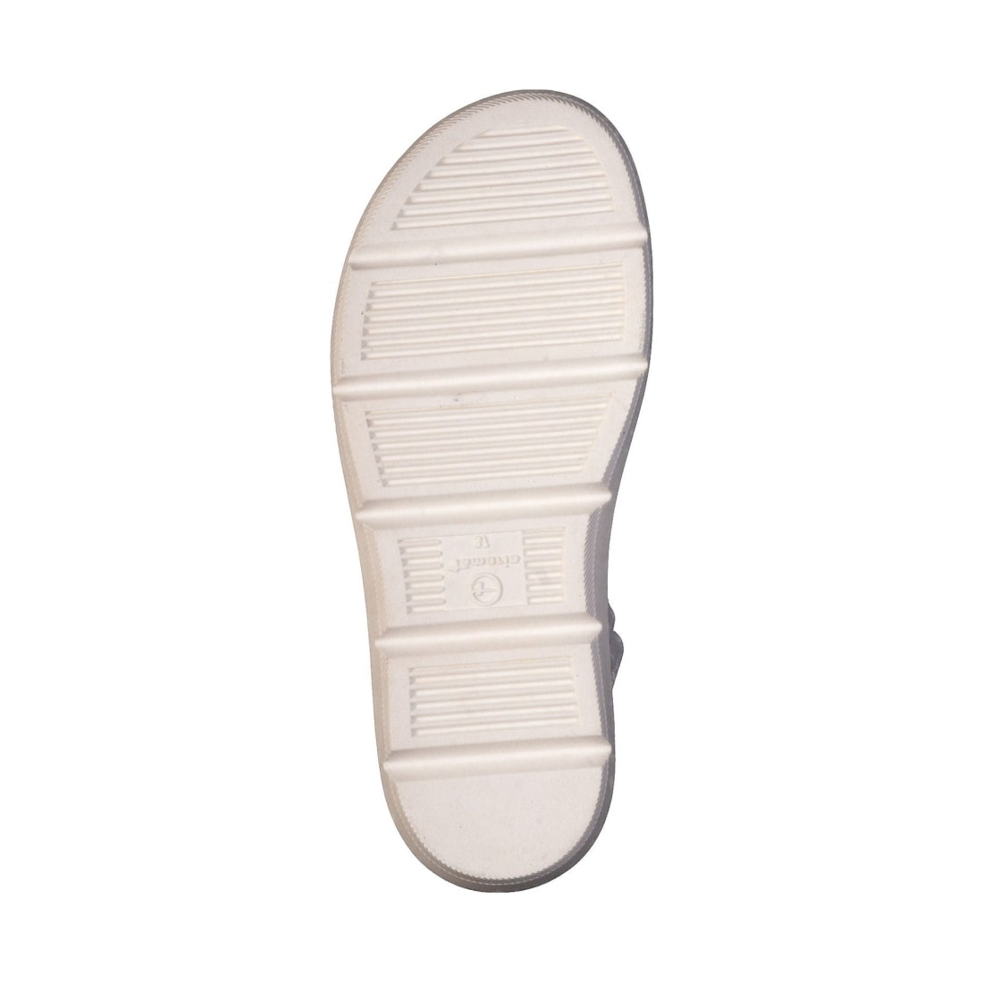 Tamaris womens white elegant open sandals | Vilbury London