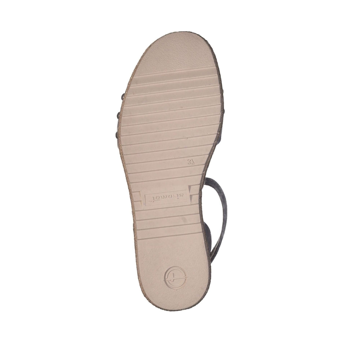 Tamaris womens light blue casual open sandals | Vilbury London