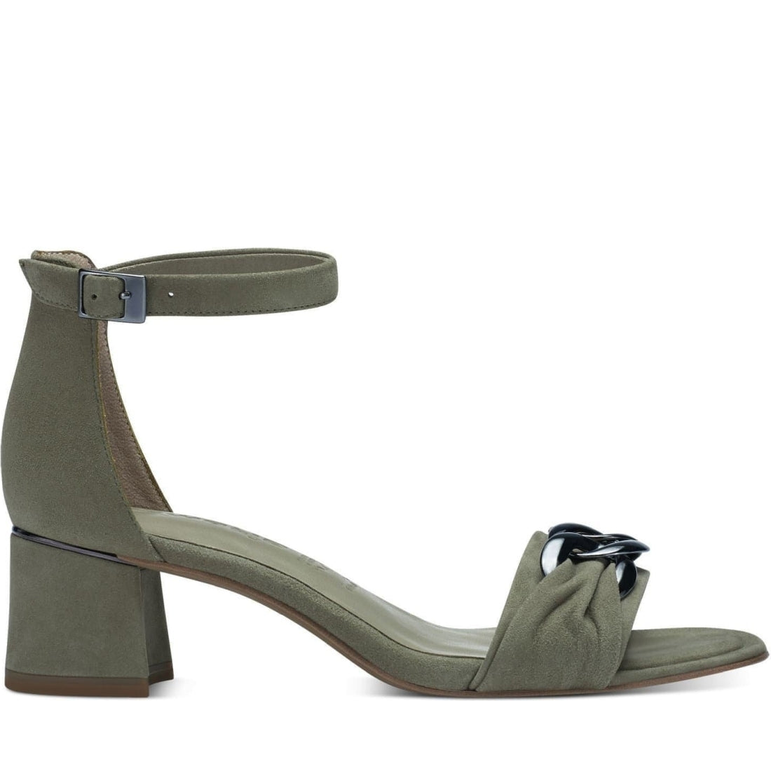 Tamaris womens sage elegant open sandals | Vilbury London